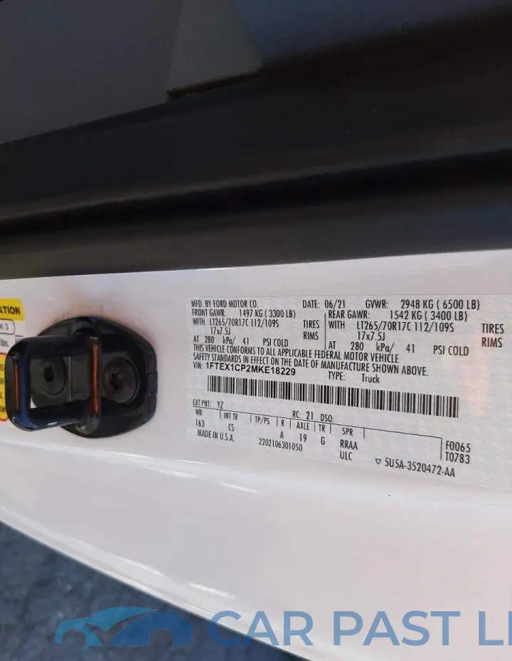 1FTEX1CP2MKE18229# 10