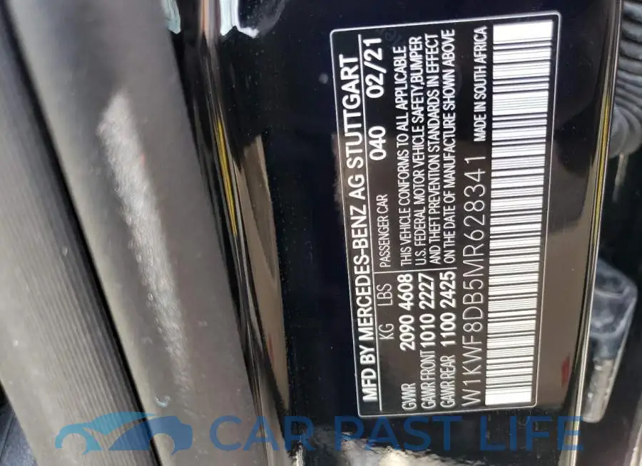 W1KWF8DB5MR628341# 10