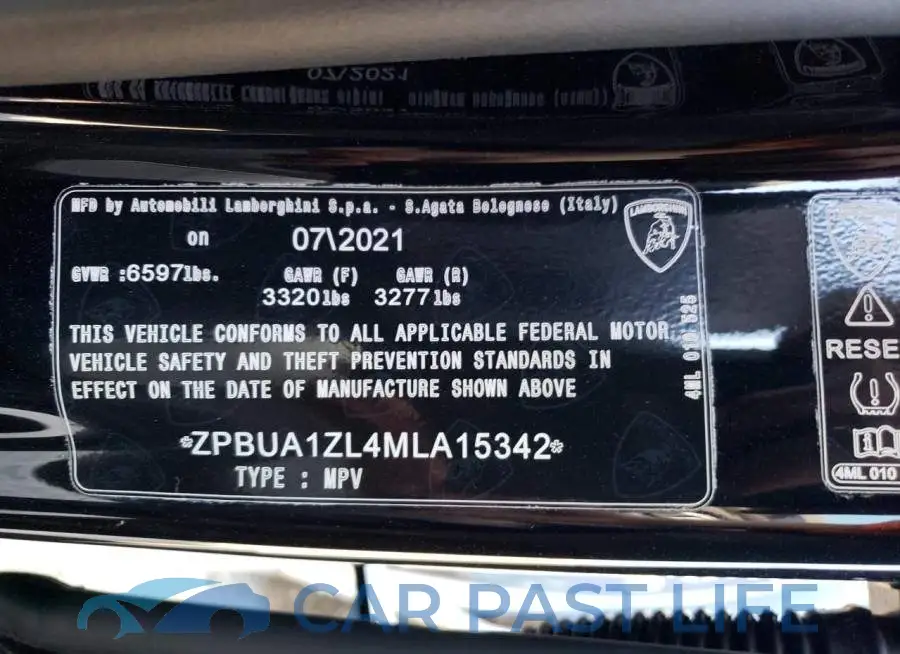 ZPBUA1ZL4MLA15342# 10