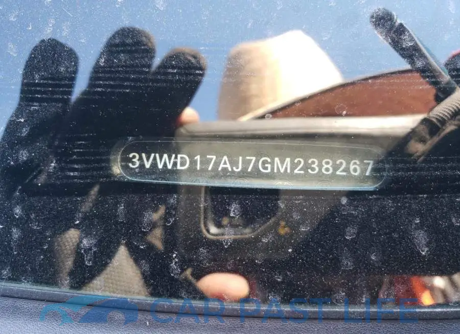 3VWD17AJ7GM238267# 10