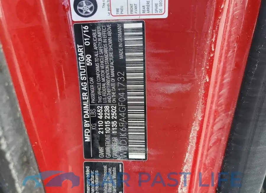 WDDJK6FA4GF041732# 10