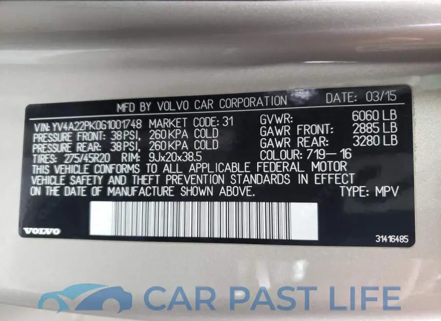 YV4A22PK0G1001748# 10