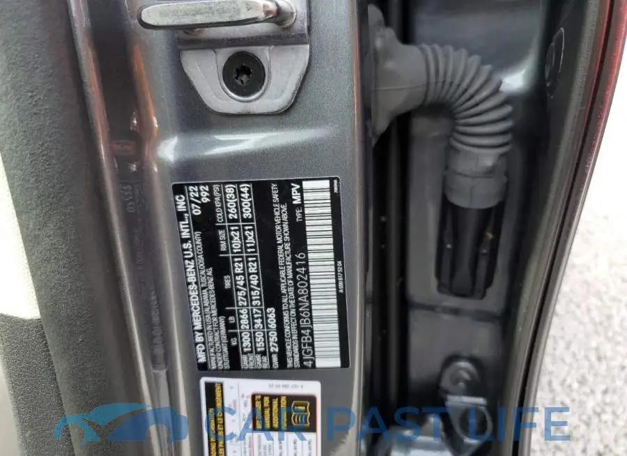 4JGFB4JB6NA802416# 10