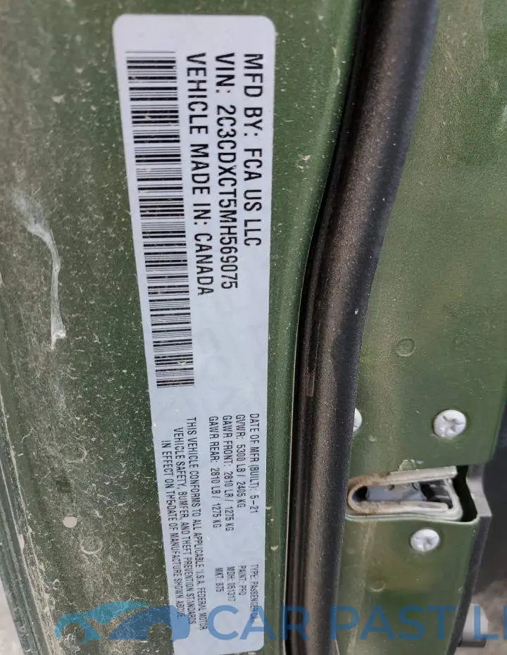 2C3CDXCT5MH569075# 10