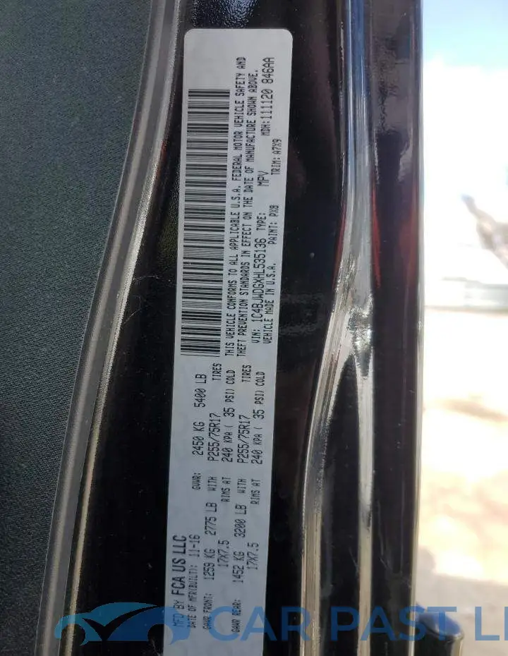 1C4BJWDGXHL535136# 10