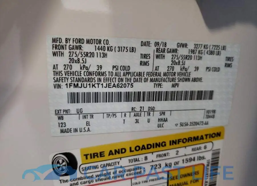1FMJU1KT1JEA62075# 10