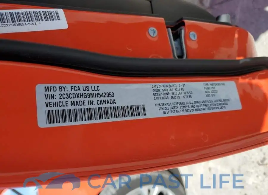 2C3CDXHG9MH542053# 10