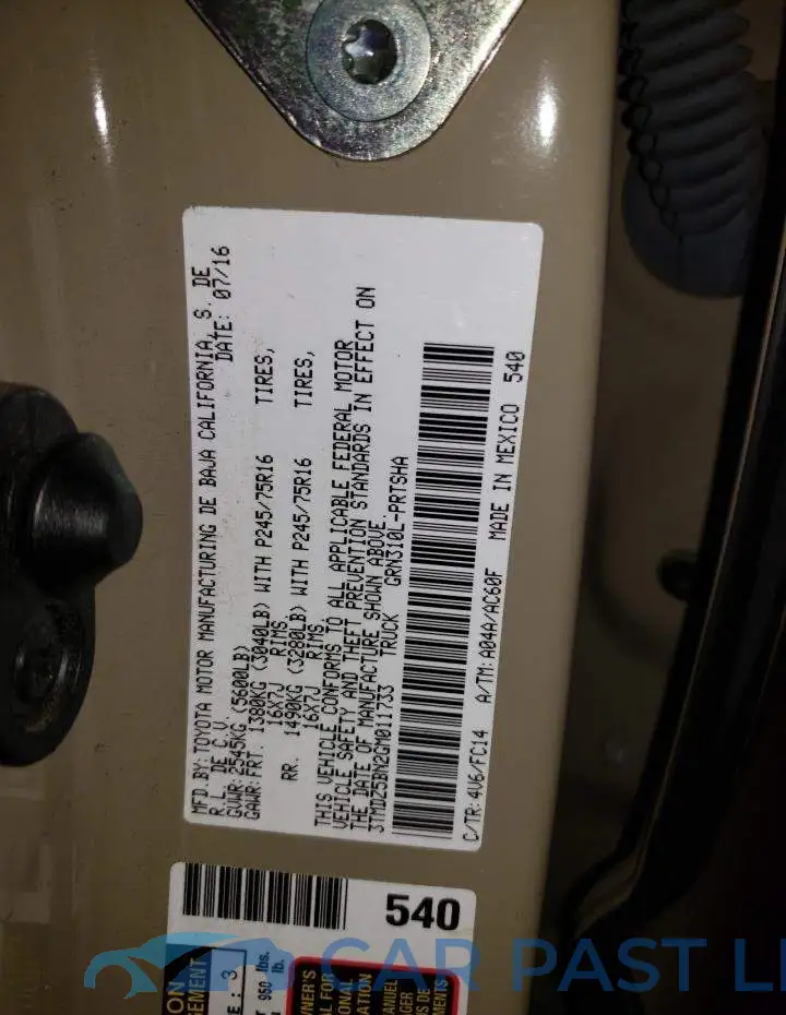 3TMDZ5BN2GM011733# 10
