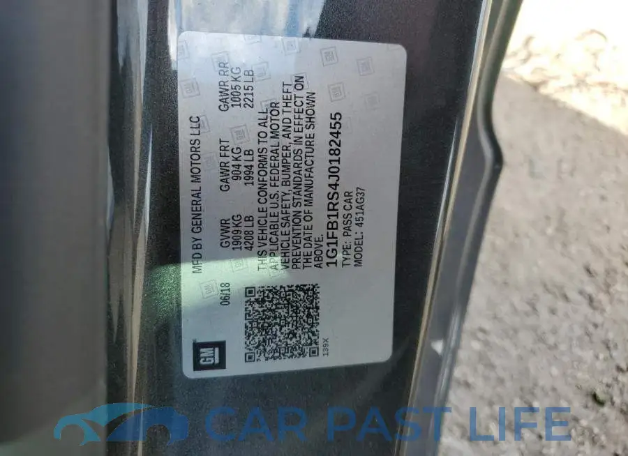 1G1FB1RS4J0182455# 10