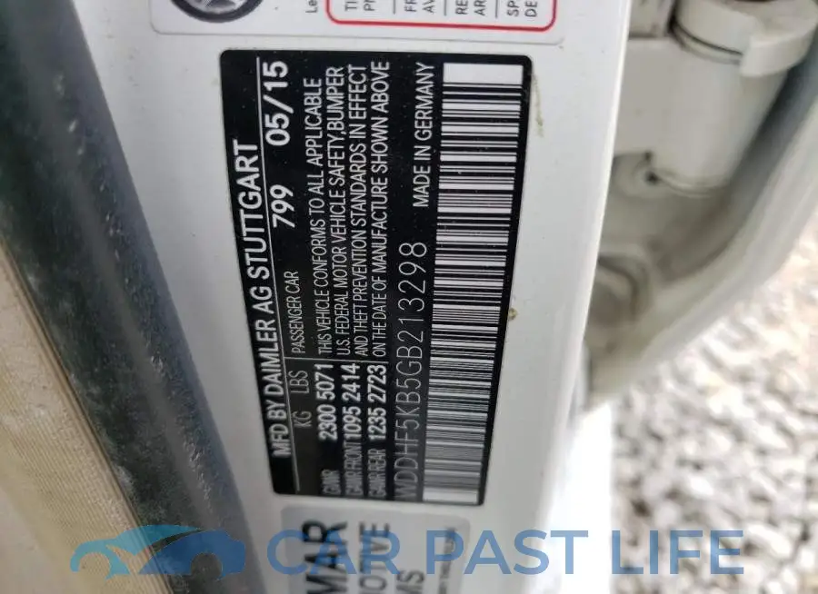 WDDHF5KB5GB213298# 10