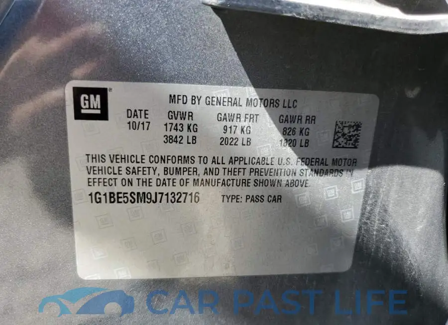 1G1BE5SM9J7132716# 10