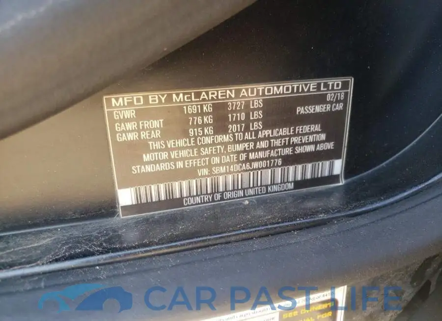 SBM14DCA6JW001776# 10