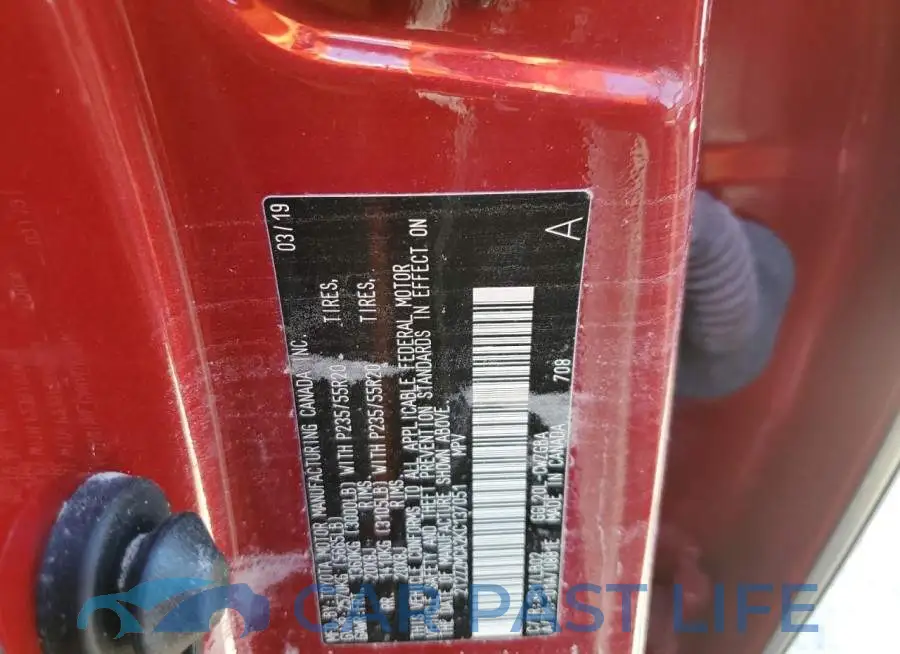 2T2ZZMCA2KC137051# 10