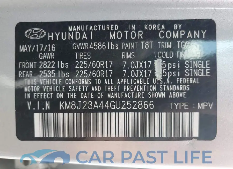 KM8J23A44GU252866# 10