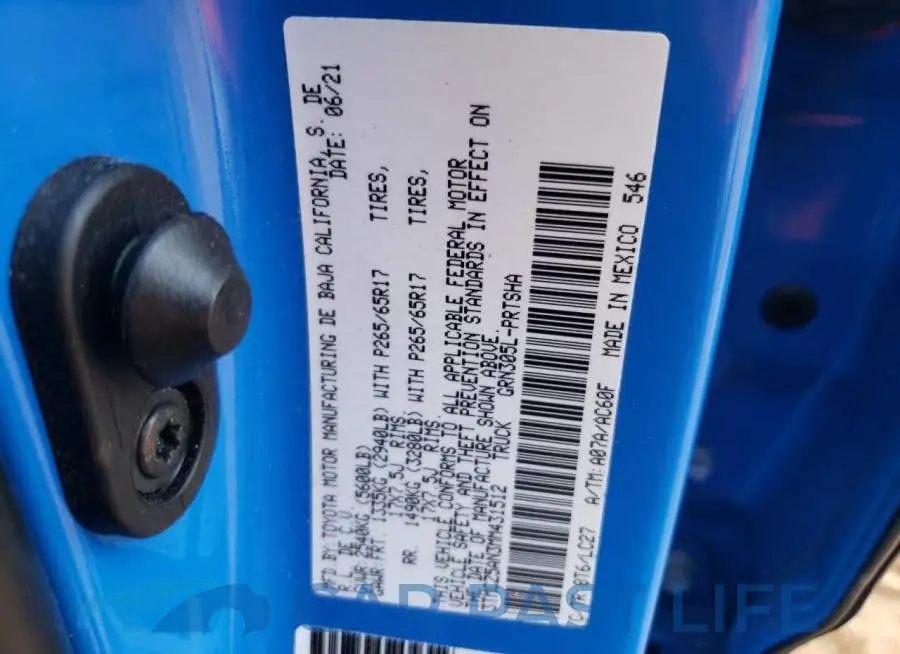 3TMCZ5AN3MM431512# 10