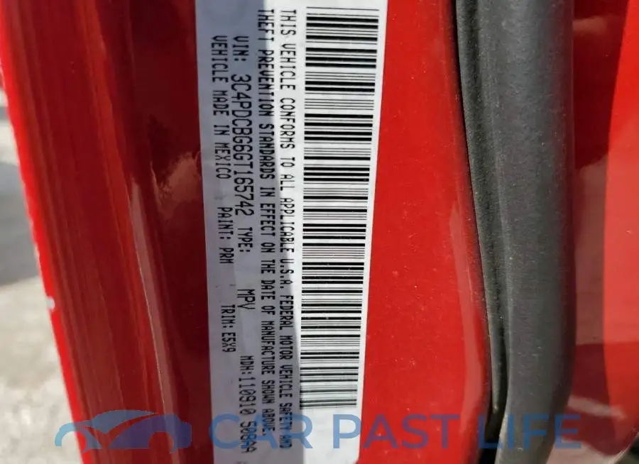 3C4PDCBG6GT165742# 10
