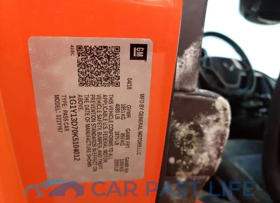 1G1Y13D70K5104012# 10