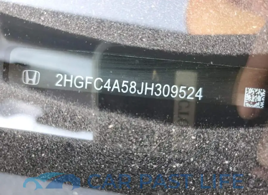 2HGFC4A58JH309524# 10