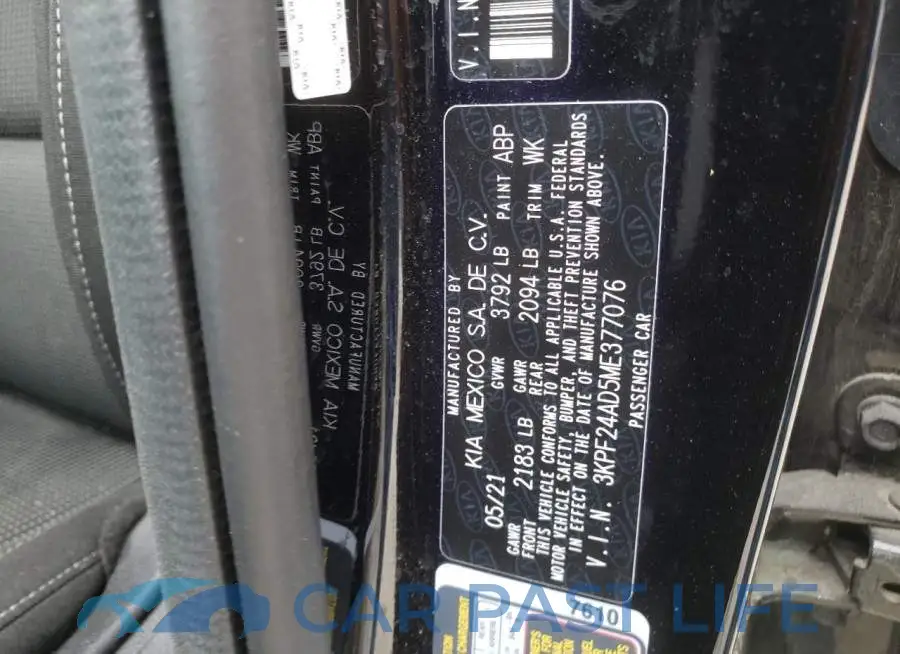 3KPF24AD5ME377076# 10