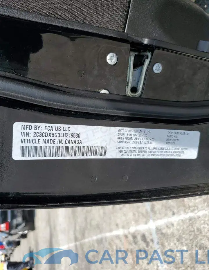 2C3CDXBG3LH219530# 10