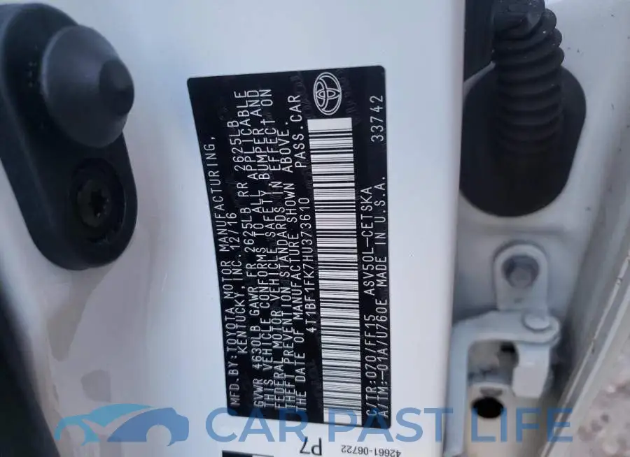 4T1BF1FK7HU373610# 10