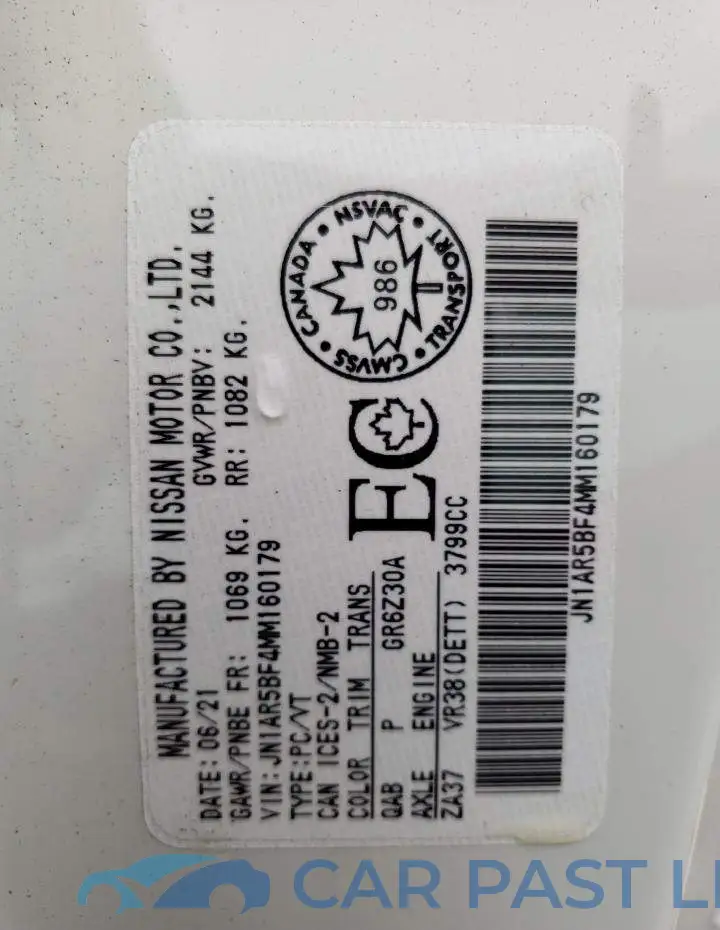JN1AR5BF4MM160179# 10