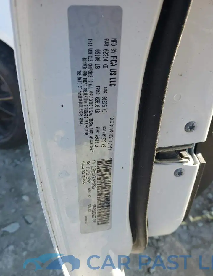 2C3CDXBG8JH187459# 10