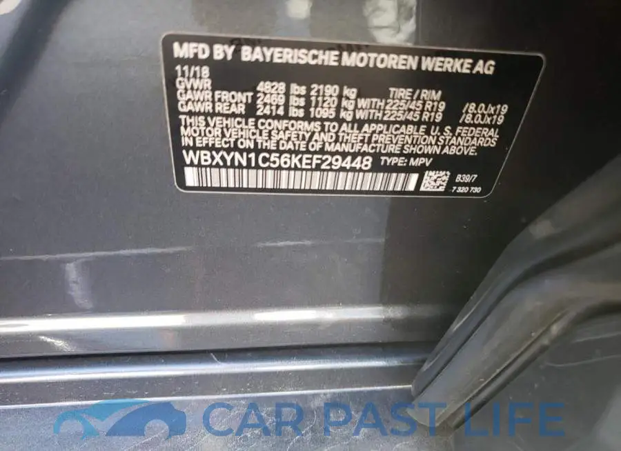 WBXYN1C56KEF29448# 10