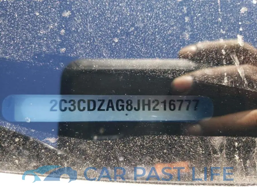 2C3CDZAG8JH216777# 10