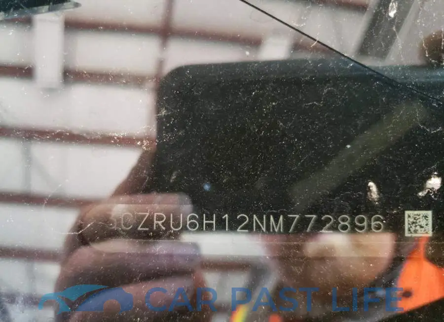 3CZRU6H12NM772896# 10