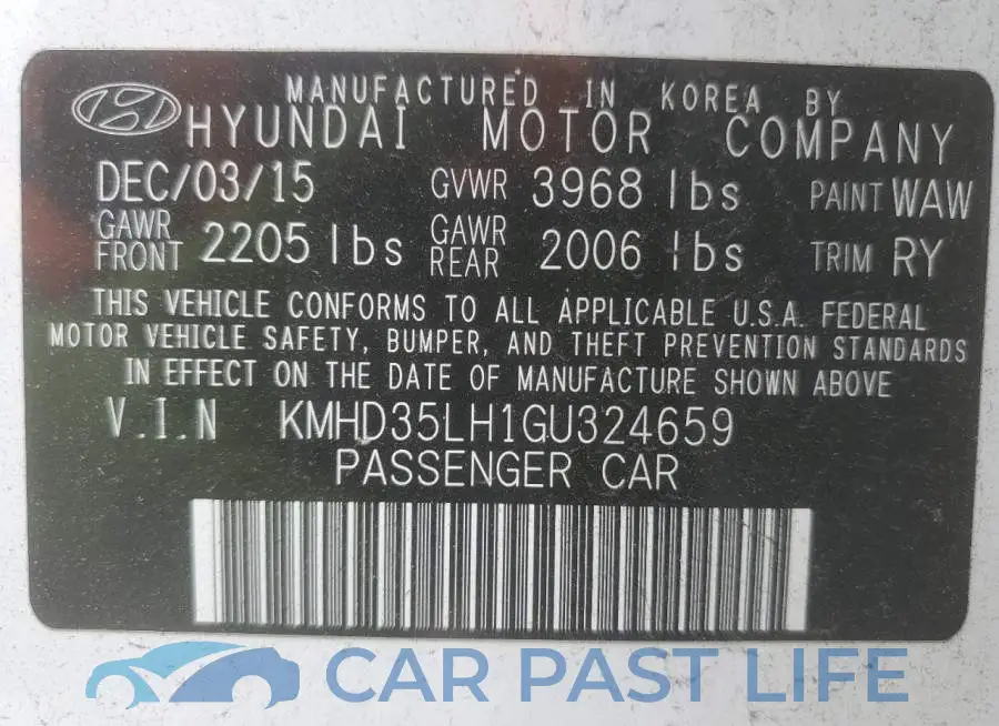 KMHD35LH1GU324659# 10