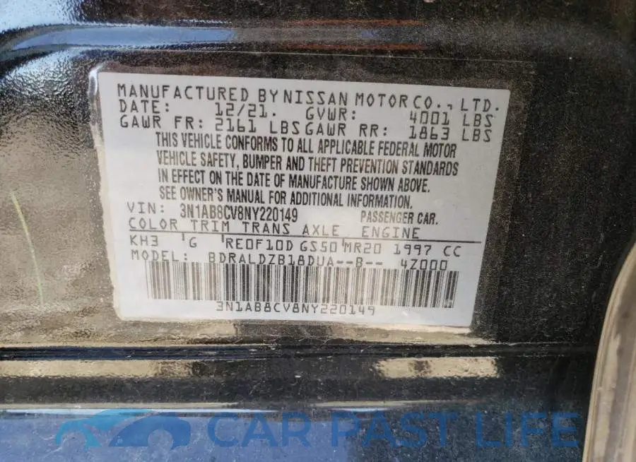 3N1AB8CV8NY220149# 10
