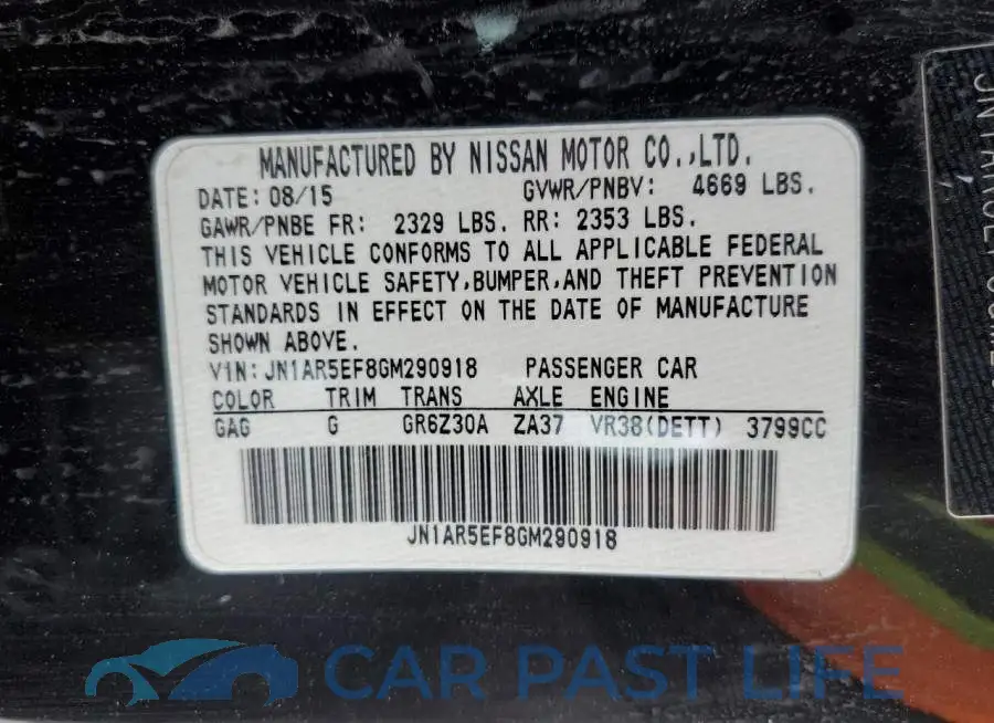 JN1AR5EF8GM290918# 10
