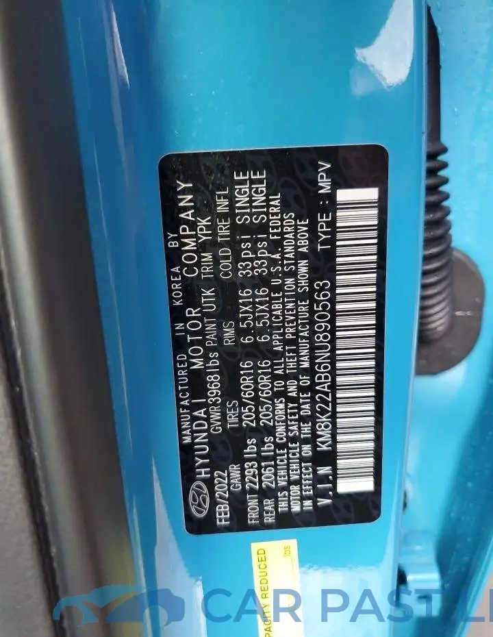 KM8K22AB6NU890563# 10