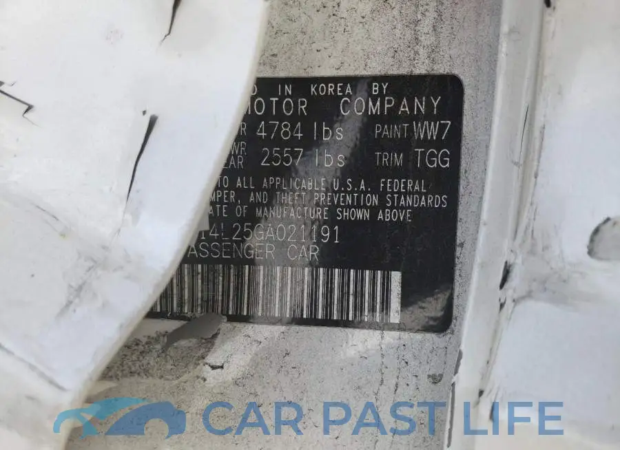 KMHE14L25GA021191# 10