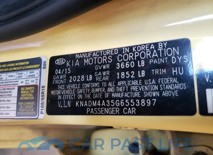 KNADM4A35G6553897# 10