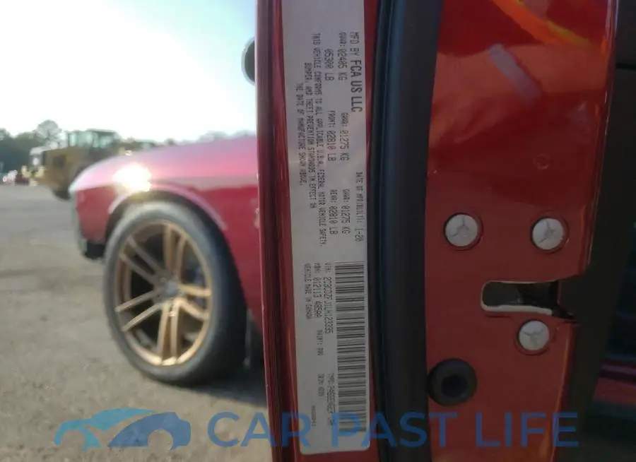 2C3CDZFJ1LH123395# 10