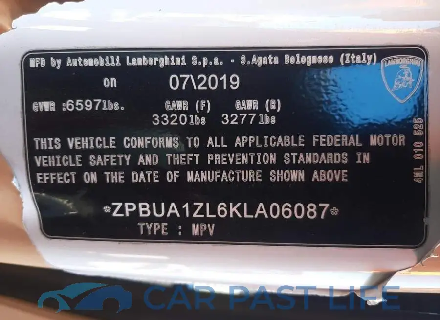 ZPBUA1ZL6KLA06087# 10