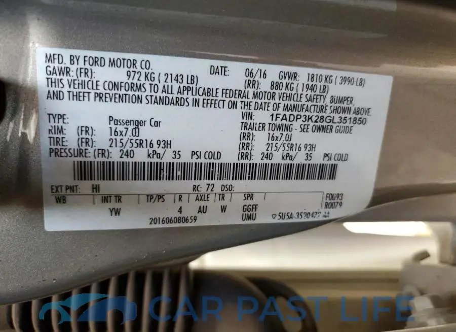1FADP3K28GL351850# 10