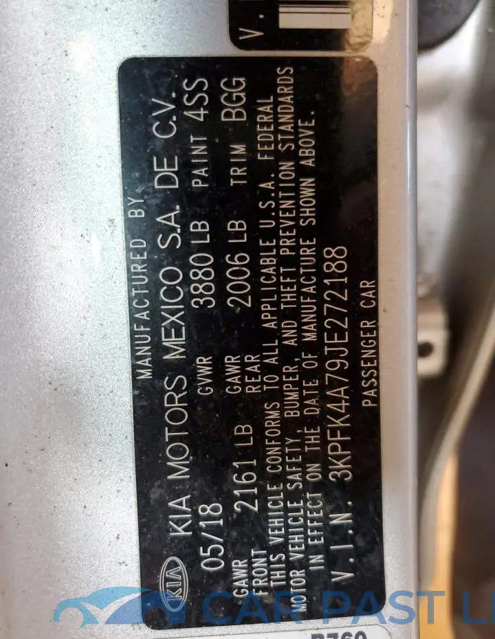 3KPFK4A79JE272188# 10