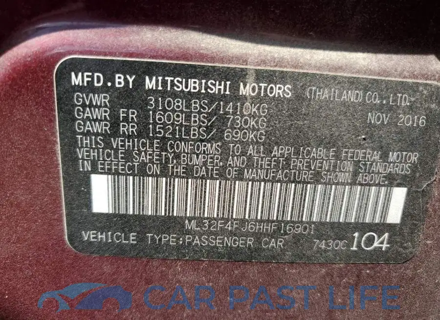 ML32F4FJ6HHF16901# 10