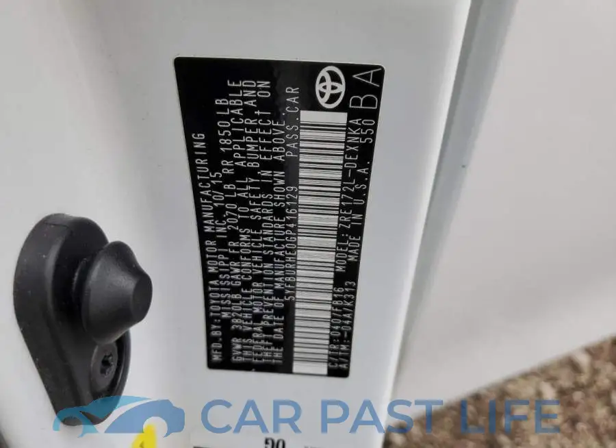 5YFBURHE0GP416129# 10