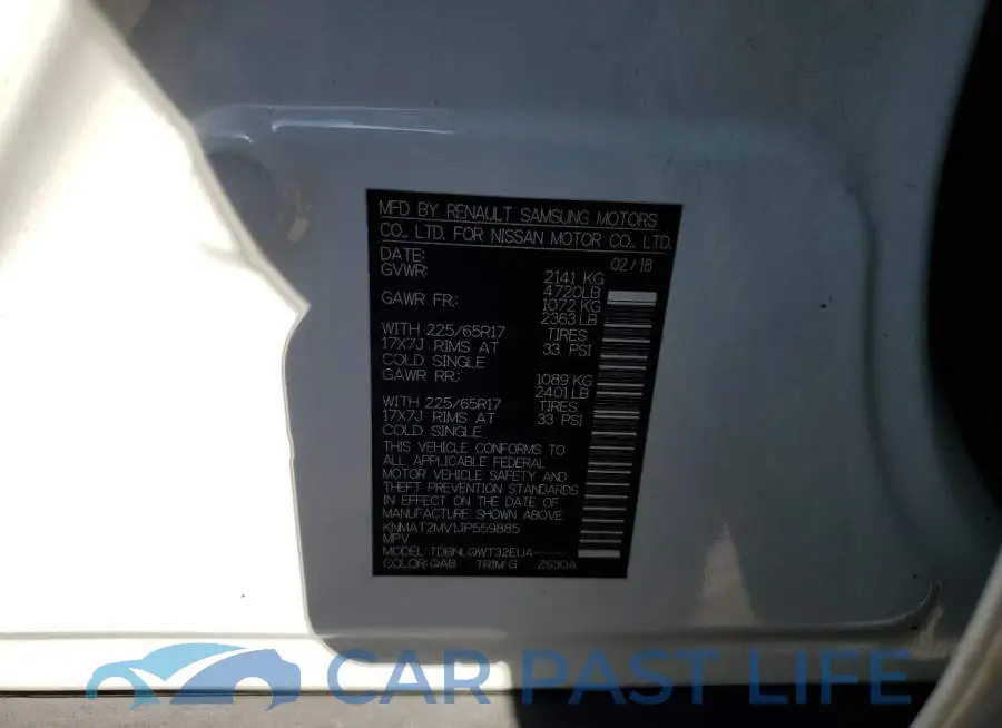 KNMAT2MV1JP559885# 10