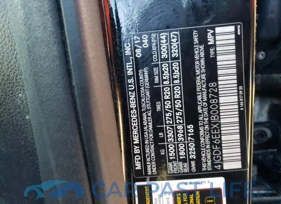 4JGDF6EEXJB008728# 10