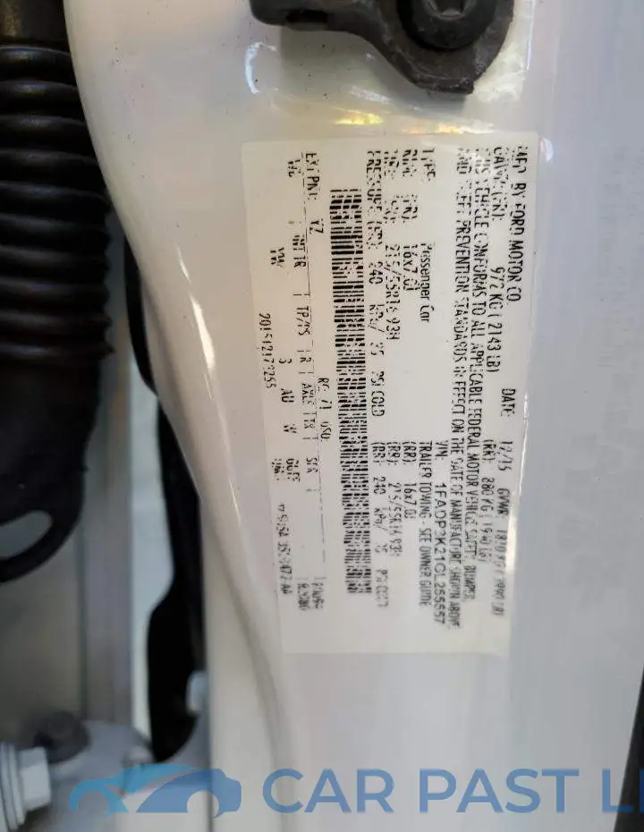 1FADP3K21GL255557# 10