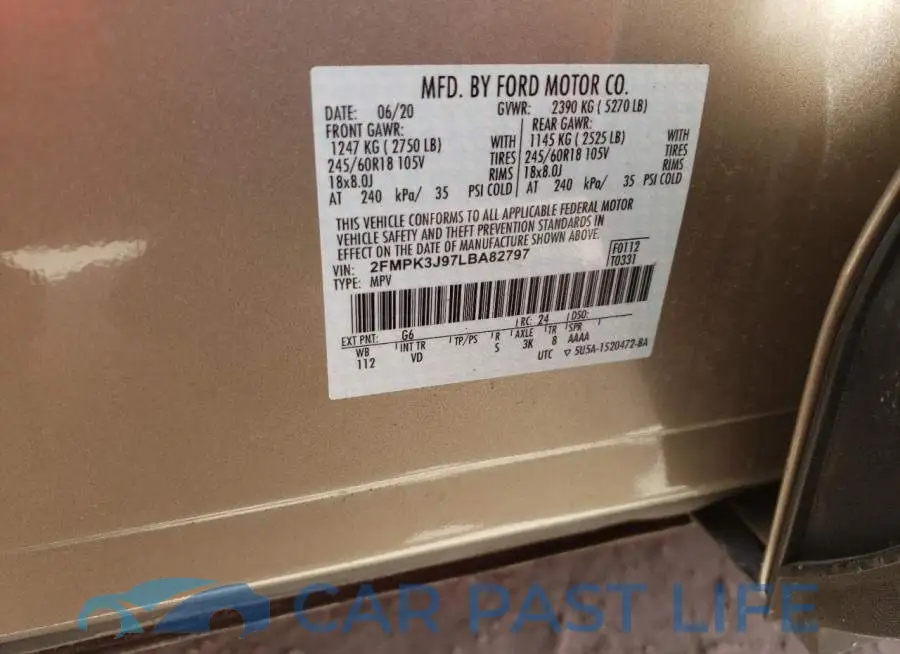2FMPK3J97LBA82797# 10
