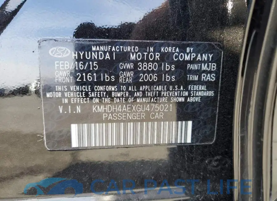 KMHDH4AEXGU475021# 10