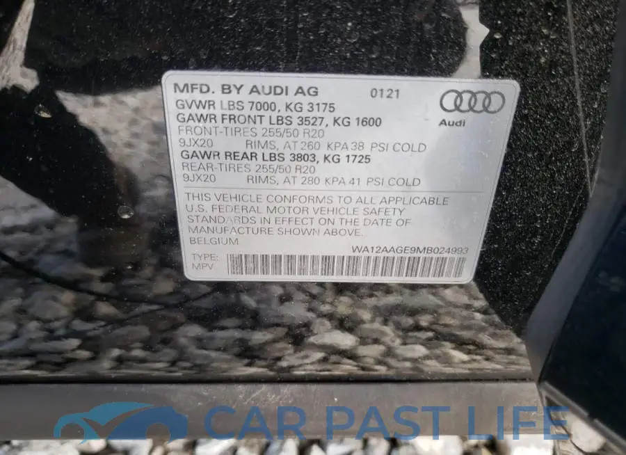 WA12AAGE9MB024993# 10