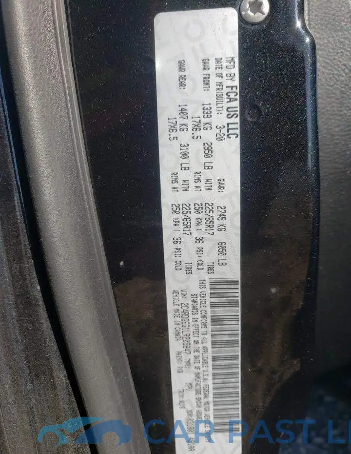 2C4RDGEG1LR205847# 14