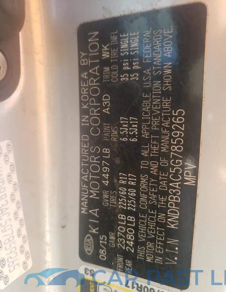 KNDPB3AC5G7859265# 12